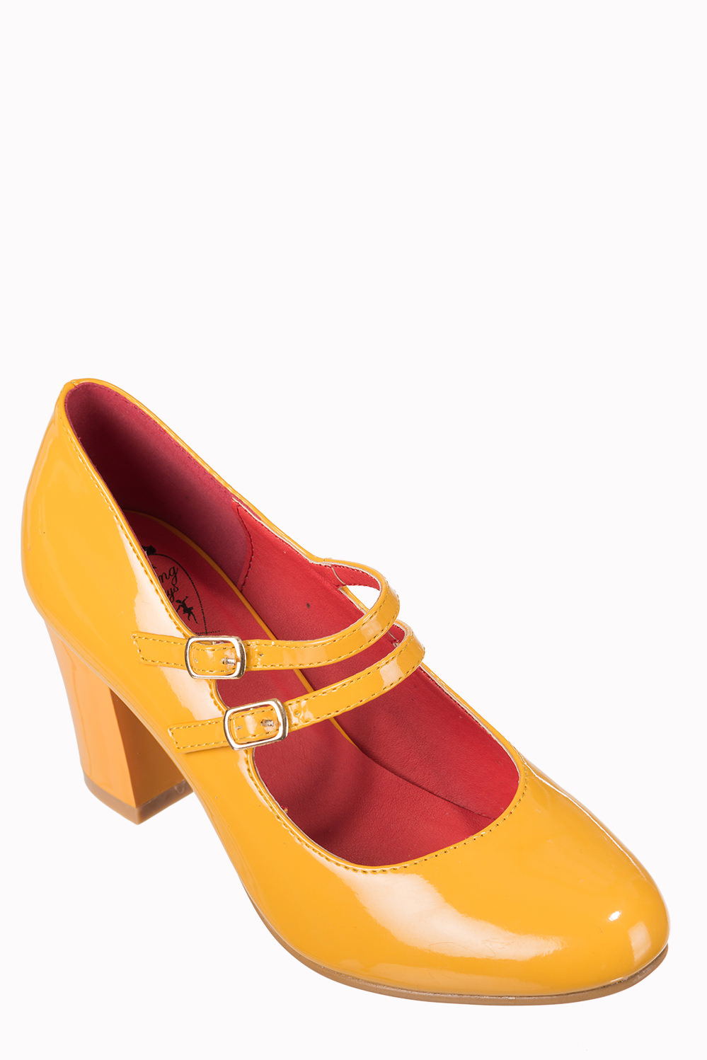 mustard mary jane shoes