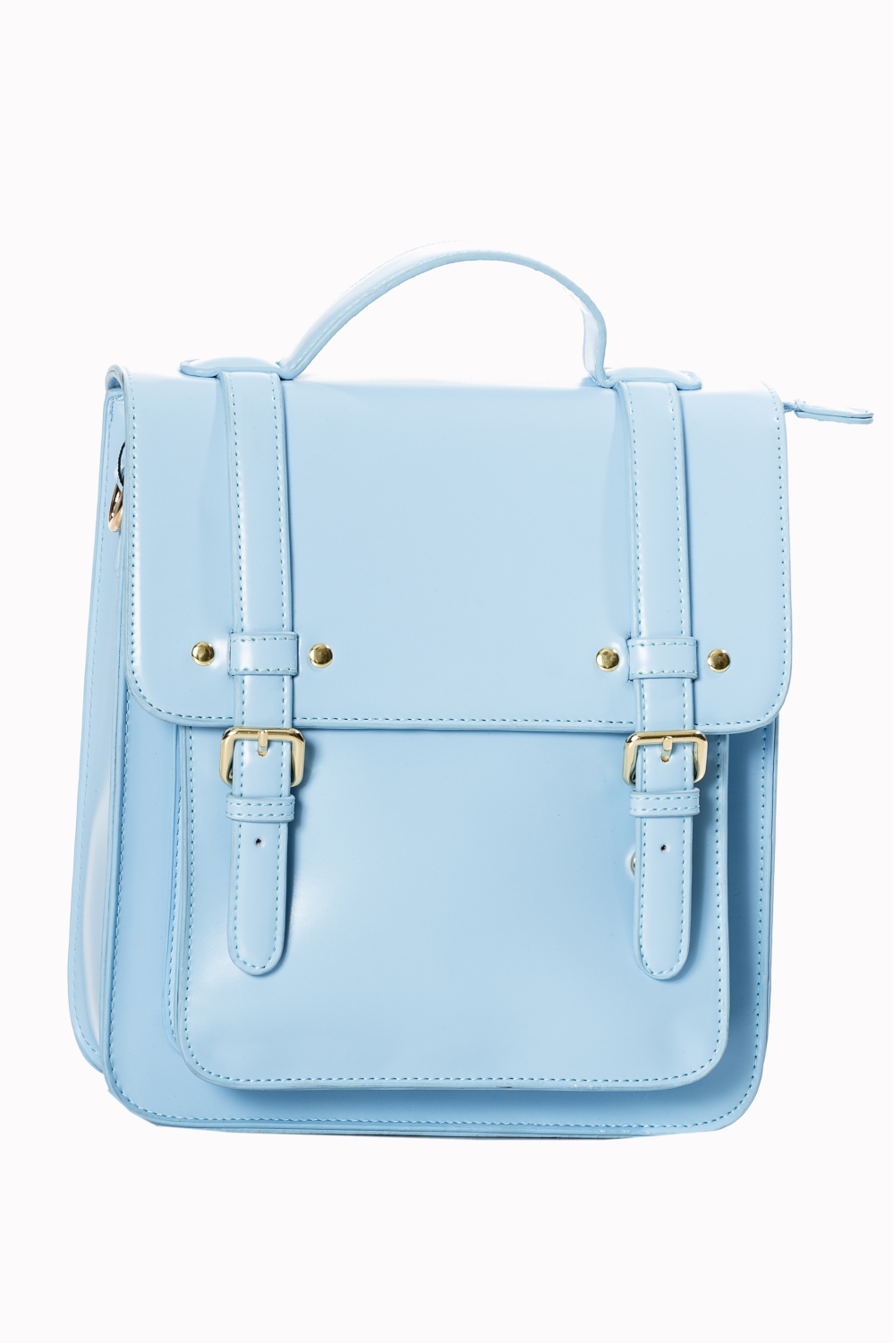 Banned Retro 60s Cohen Baby Blue Handbag