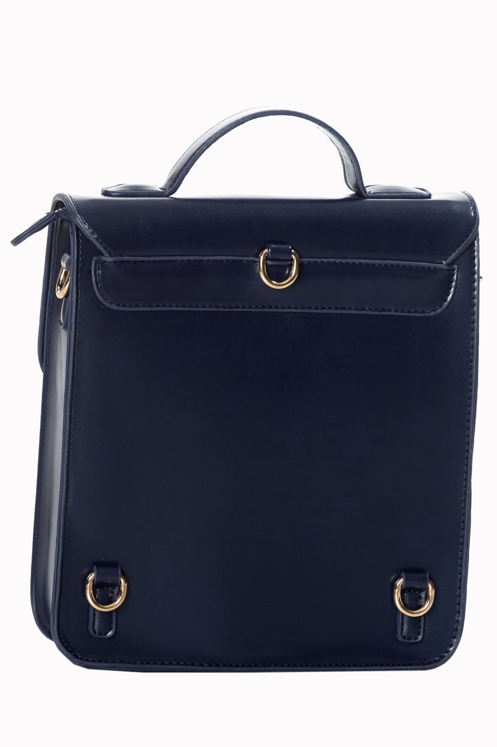 Banned Retro 60s Cohen Midnight Blue Handbag