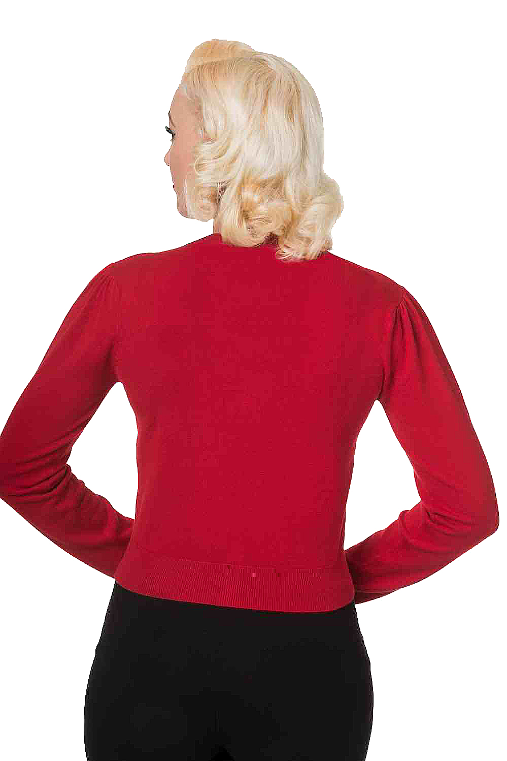 Banned Red Vintage Perfume Cardigan