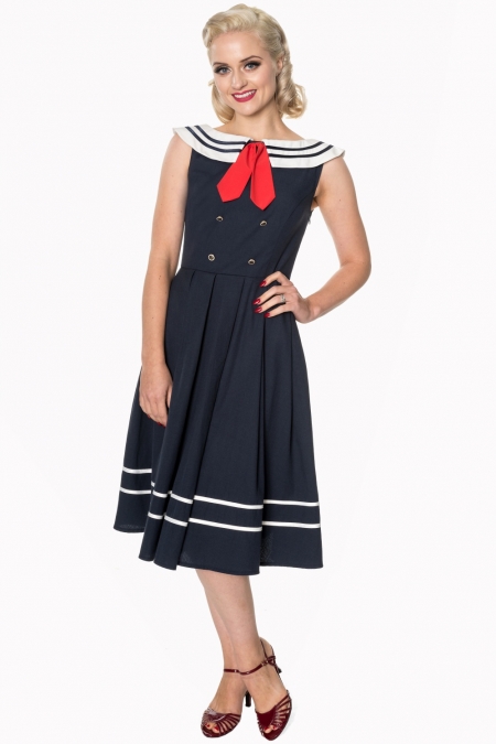 Dancing Days Aquarius 50s Sailor Dress