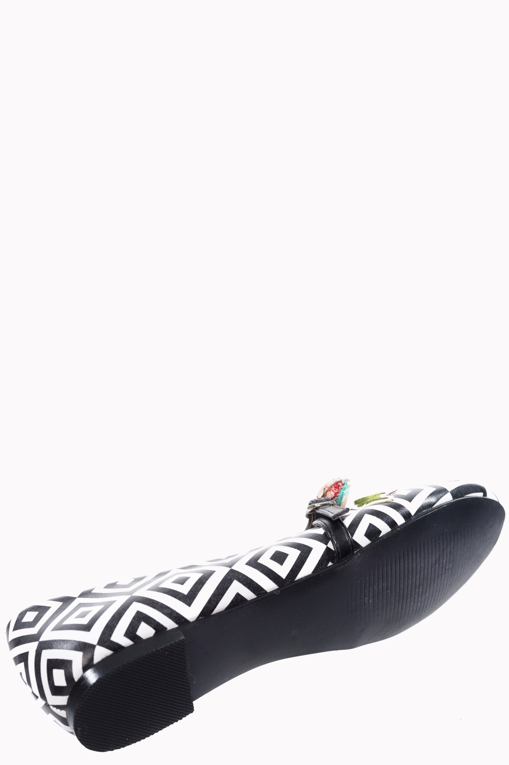 Banned Retro Vegan 50s Ballerina Etno Toucan Flats