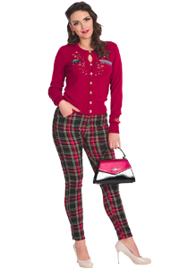 banned-retro-50s-Tilly-Tartan-Trousers-in-Black-and-Red