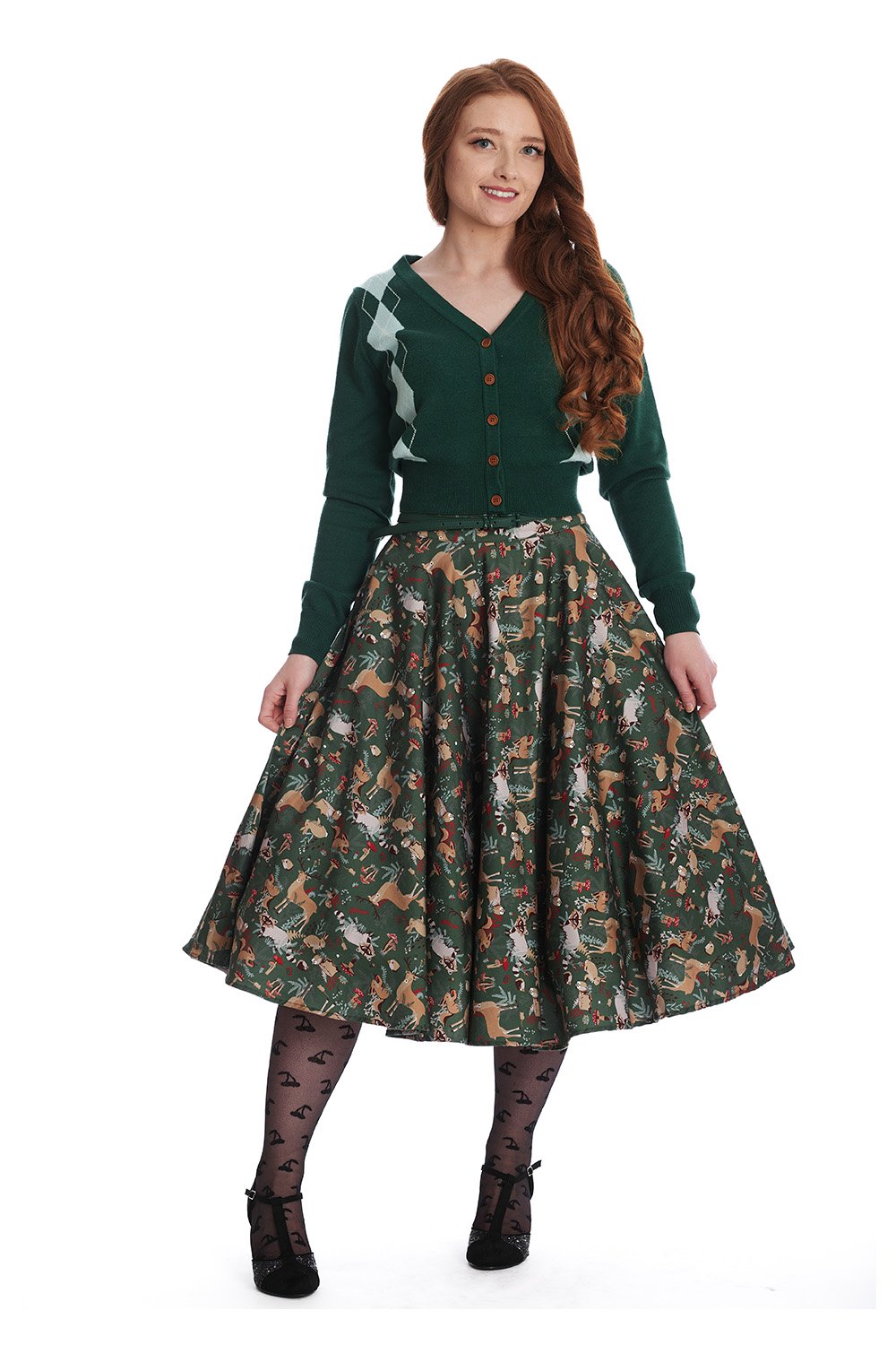 banned-retro-scandi-heritag-cardiigan-in-green