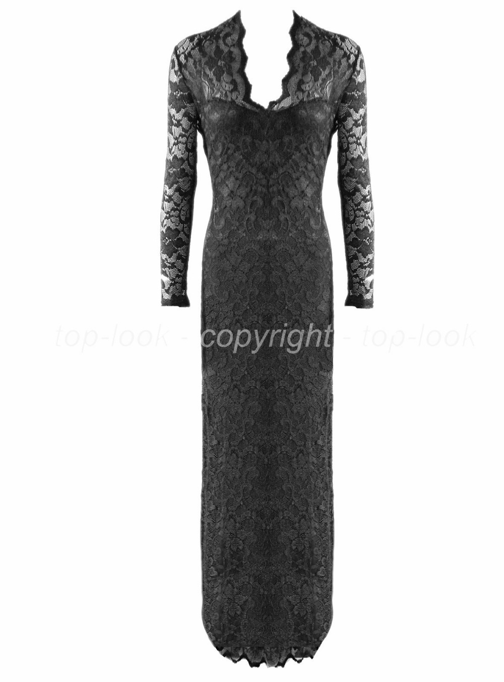 Lace Prom Evening Dress