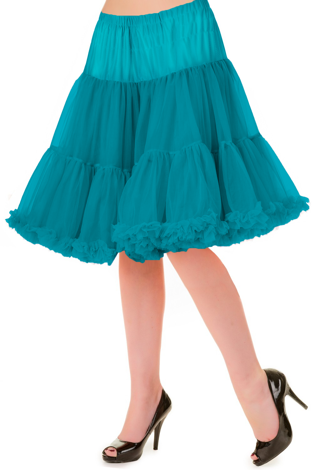 Banned Retro 50s Walkabout Emerald Petticoat