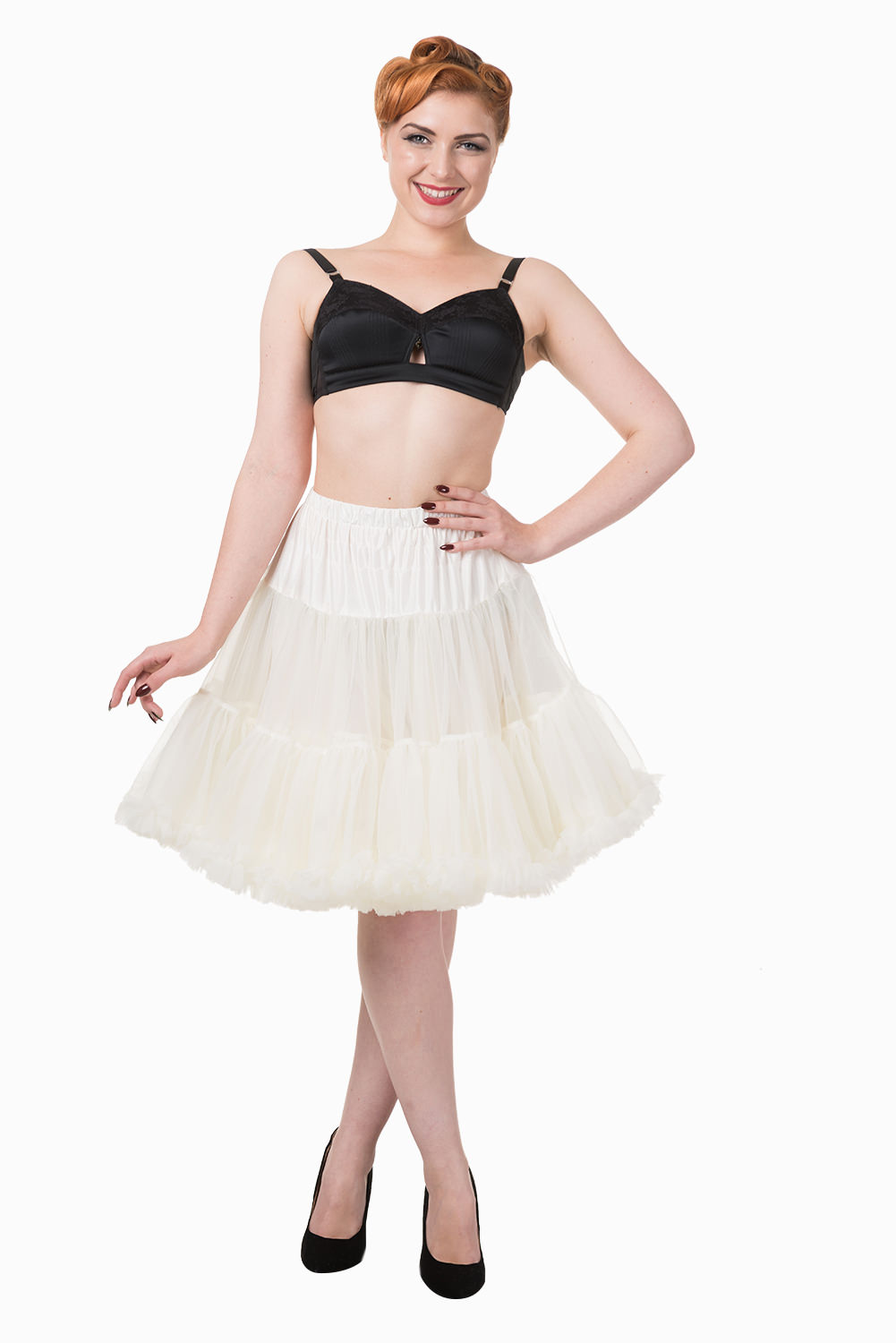 Banned Retro 50s Walkabout Ivory Petticoat