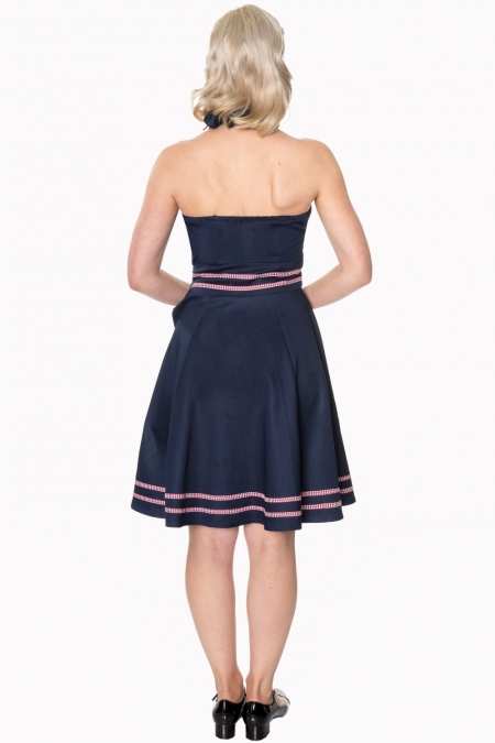 Dancing Days Jadore 1950s Denim Swing Dress