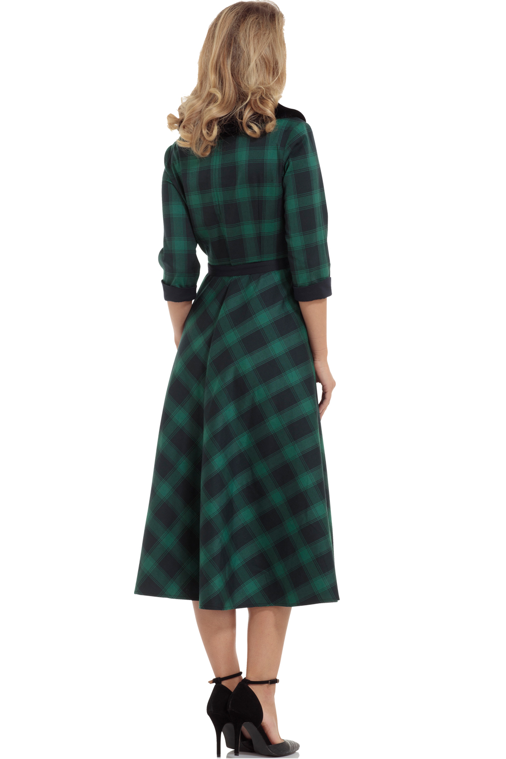 Vixen Lola Tartan Dress