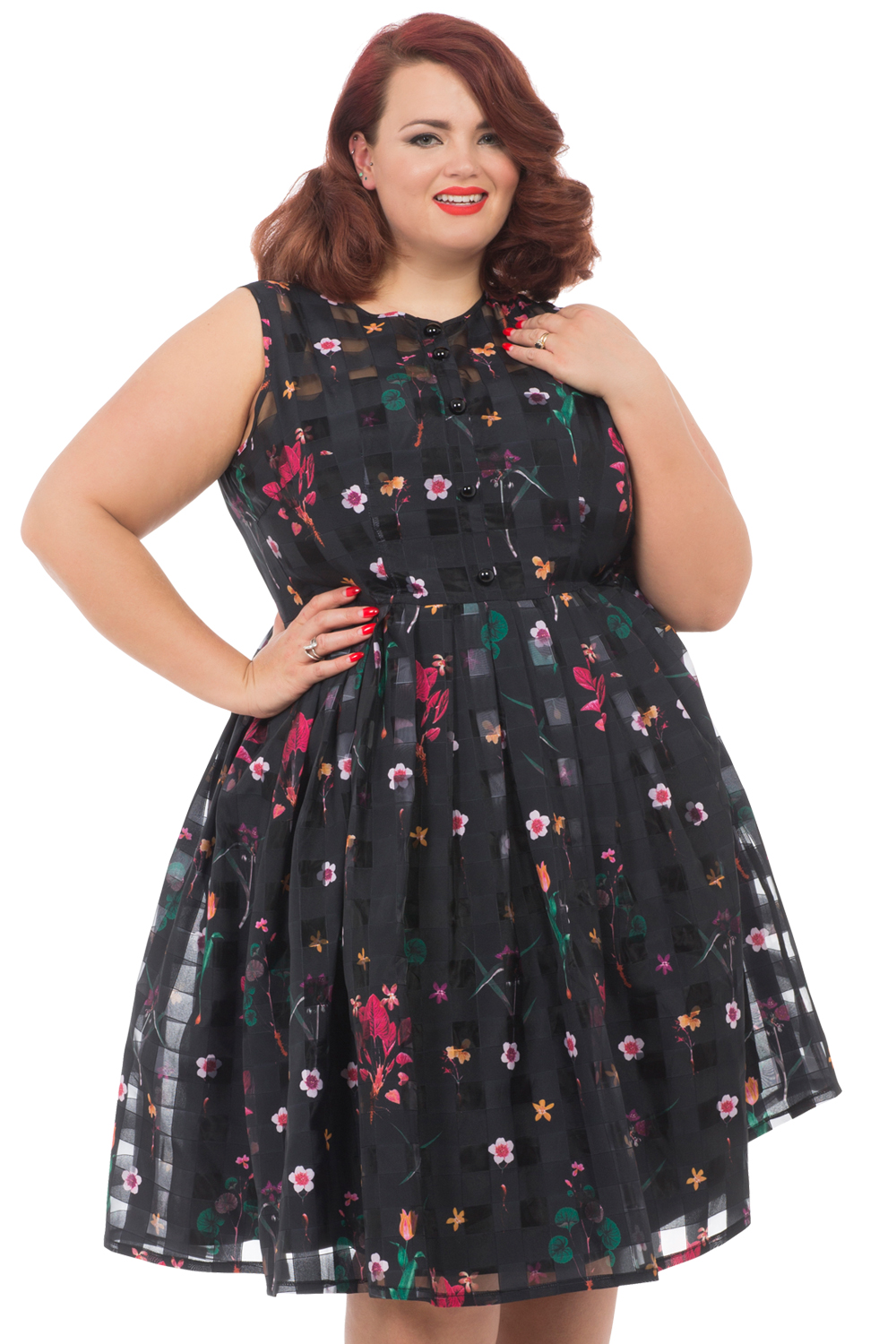 Voodoo Vixen Betsy Plus Size Dress