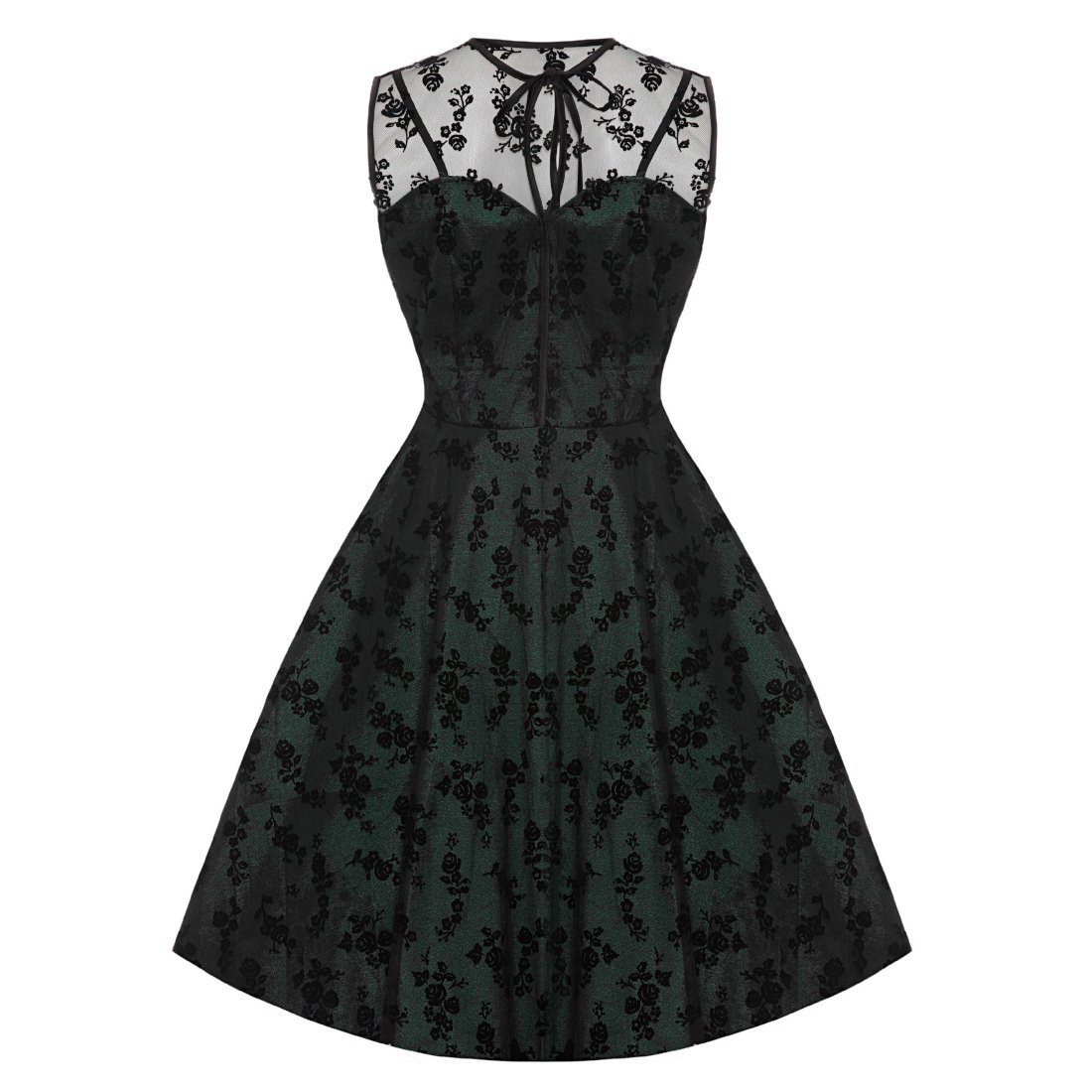 Voodoo Vixen Black Penny Dress